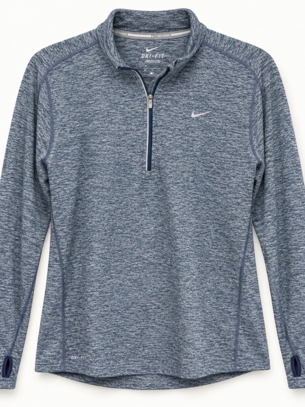 Nike Element Dri-FIT 1/2 Zip Running Pullover Heather Blue | XL